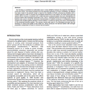 The Renaissance of Fe(III) as Self-tanning Agent