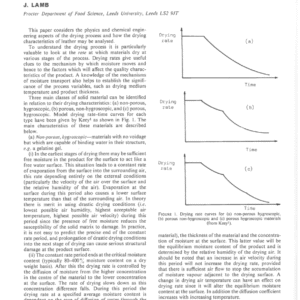 An Analysis of Dehydration Processes and Its Application to Leather Drying