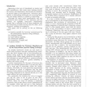 Modern Leather Requirements