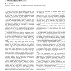 Responding to the Challenge of Consumerism