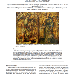 Comparison of IUP 16 and Microscopic Hot Table Methods for Shrinkage Temperature Determination