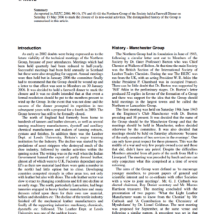 Northern Group SLTC - A History