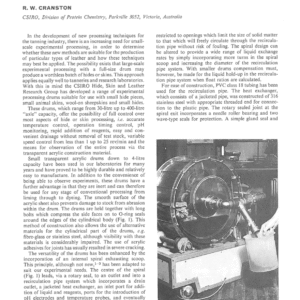 Small-Scale Experimental Processing Drums for the Hide and Skin Industry