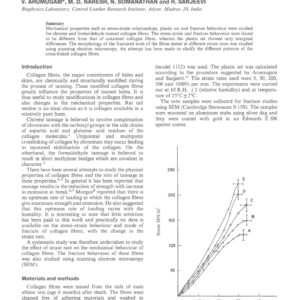 Effect of Strain Rate on Crosslinked Collagen Fibres