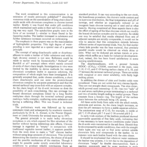 Possibilities in Chrome Tannage