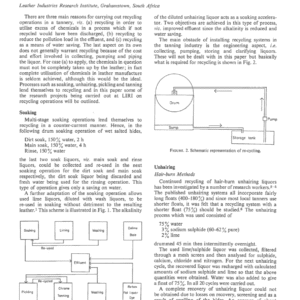 Recycling in the Tanning Industry