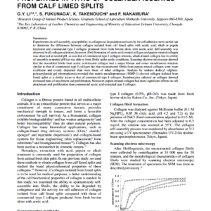 Combination Tannage Of Tannic Acid And Rare Earth
