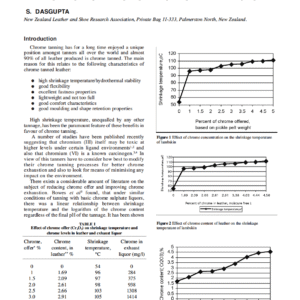 Modified Thrublu Chrome Tanning For Lambskins: Low Residual - Chrome Tannages