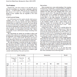 So, What Is Wrong With Experimental Design?