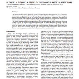 Countercurrent-Driven Continuous Tanning Of Natural Leather