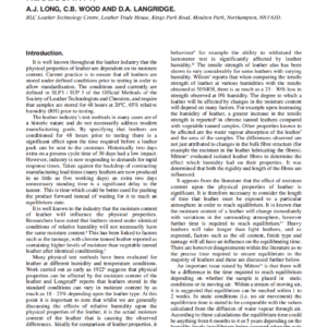 Is 48 Hours Conditioning Prior To Testing Necessary?