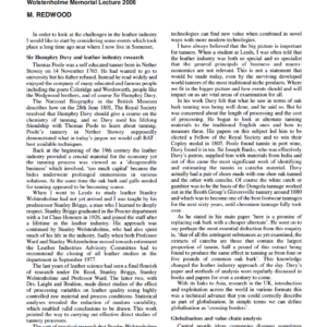 The Challenges Of The Leather Industry