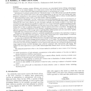 Liricure—Powder Biocide Composition For Hide And Skin Preservation