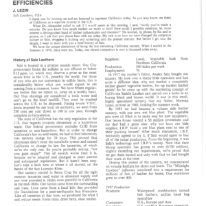 Niche Products, Training, Rapid Response, Sorting Techniques, Plant Layout And Efficiencies