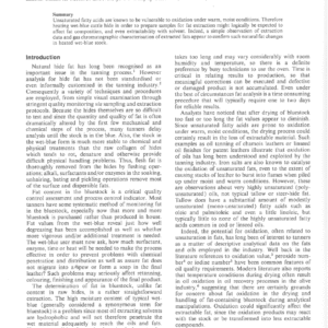 Fat Oxidation In Drying Wet-Blue Cattle Hide