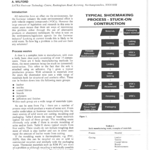 Waste In The Shoe Industry—Consequences For The Leather Industry