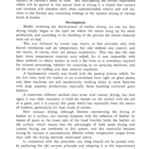 The Vacuum Drying Machine And Its Application In The Leather Industry