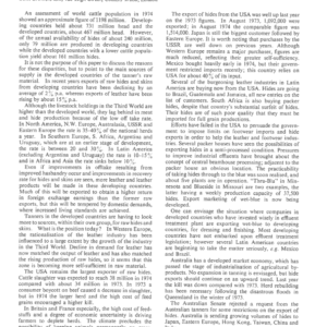 Sources of Raw Material Supply