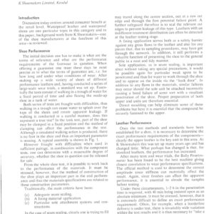 Waterproof Leather for High Performance Footwear