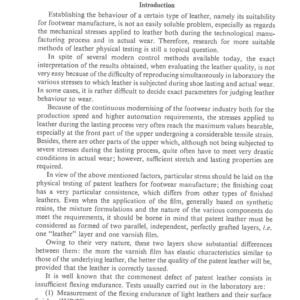 A New Test Method for Patent Leather