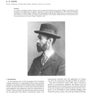 Henry Richardson Procter - His Life and Contributions to Science