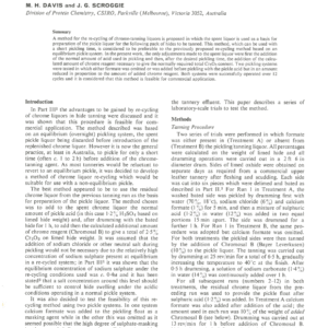 Investigation of Commercial Chrome-Tanning Systems Part IV
