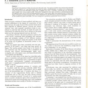 Polyphenols of Acacia Arabica Pods
