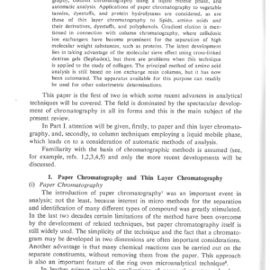 Modern Analytical Techniques And Their Relevance To Leather Science—Part 1