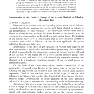 The Kinetics Of Chrome Tannage Part IV.—General Discussion and Conclusions