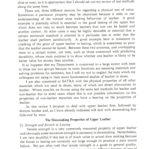 A Critical Review Of Some Physical Test Methods For Leather