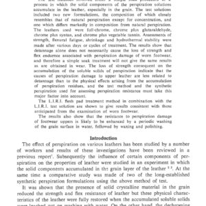 The Causes Of Perspiration Damage To Upper Leather