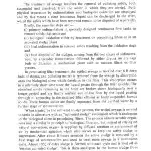 The Influence of Trivalent Chromium on the Biological Treatment of Domestic Sewage